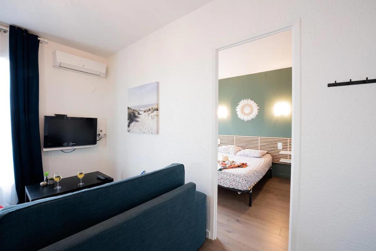 Appartement N2 Centre Village, Clim, Parking Gratuit Ег-Морт Екстер'єр фото