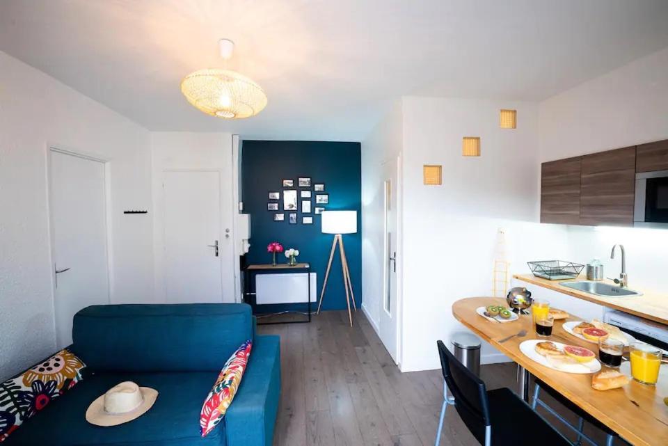 Appartement N2 Centre Village, Clim, Parking Gratuit Ег-Морт Екстер'єр фото